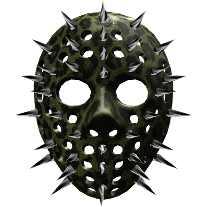 LIMITED 2000s Spiked Halloween Hockey Mask