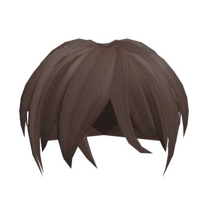 Messy Popular Boy Hair in Brown Roblox item