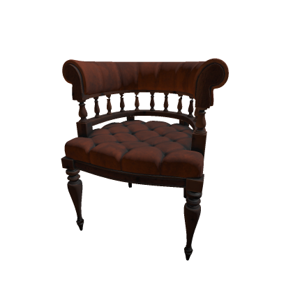 realistic chair pbr