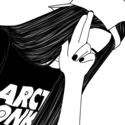Outline Girl Roblox decal