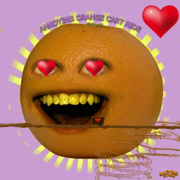 orange cart ride (valentine)