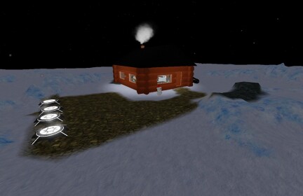Cold Winter Shack