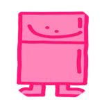 Pink Fridge
