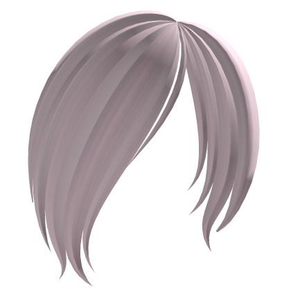 ♡ : ghoul pink emo anime side bangs