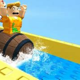 Waterslide Parkour!