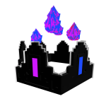 [⏳ RAINBOW ANIMATED] 8-Bit Crown