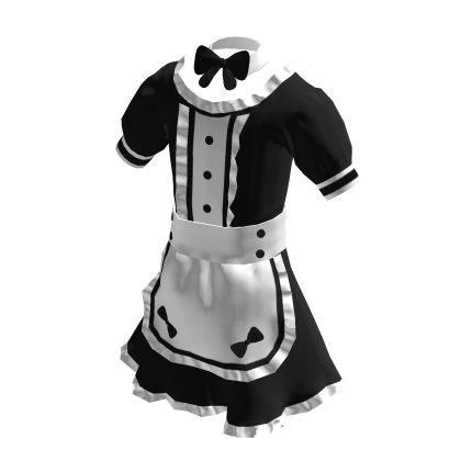Maid Dress - Black