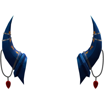 Ancient Devil Horns (Blue)