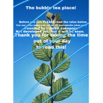 The bubble tea place.