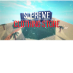 Crash dragon's Supreme clothing store.