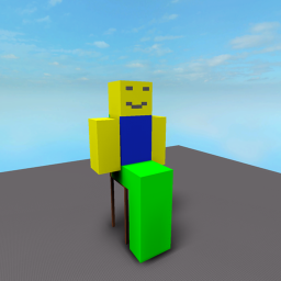 noob sitting in a chair