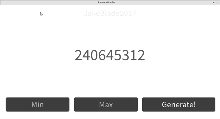 Random Number Plugin