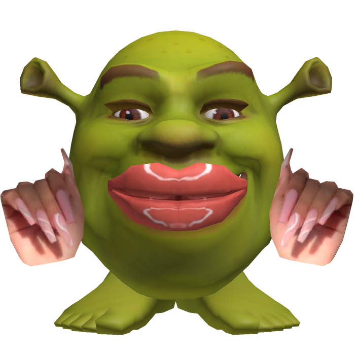 Shrek Make Up Meme Shoulder
