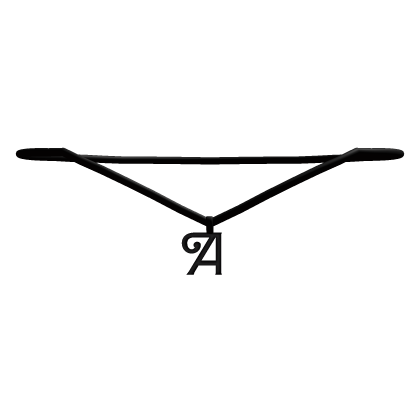 ꒰1.0꒱ BB initial necklace: A