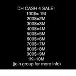 DhCash4Sale