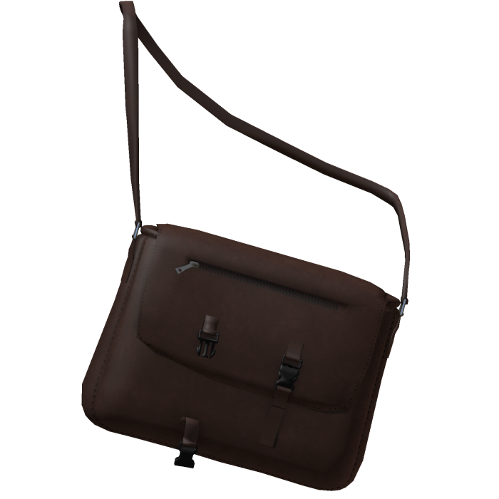 Brown Leather Messenger Bag [1.0]