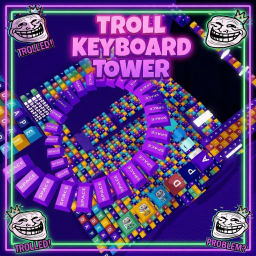 ASMR Troll Keyboard Tower