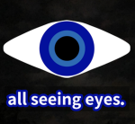 all seeing eyes.