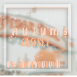 A u t u m n ‘s closet