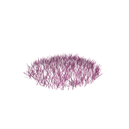 Pink grass mess