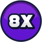 8X Size