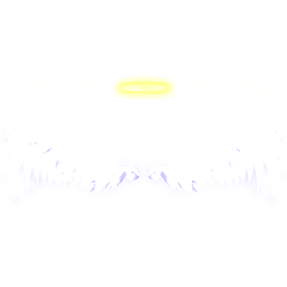 (Emissive) Glowing Angel Wings and Halo