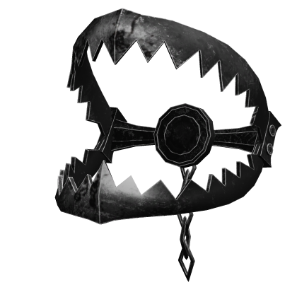 Rusty Grunge Scary Creepy Dirty Bear Trap Black Roblox item