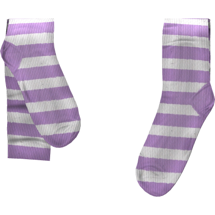 👾 [blocky] white purple y2k cute kawaii socks