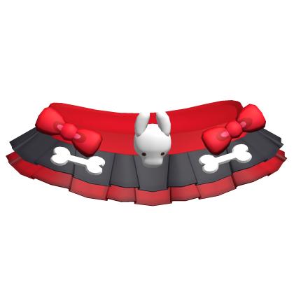 Red Skull Bunny Skirt