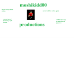 moshikidd00 productions