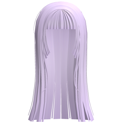 ♡: pretty doll straight long hime in light purple Roblox item
