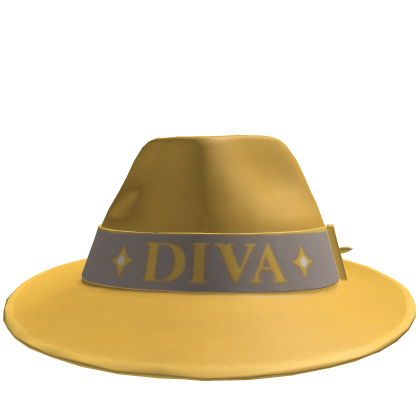 DIVA GOLDEN FEDORA