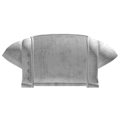 alt emo cropped mini hoodie in white Roblox item