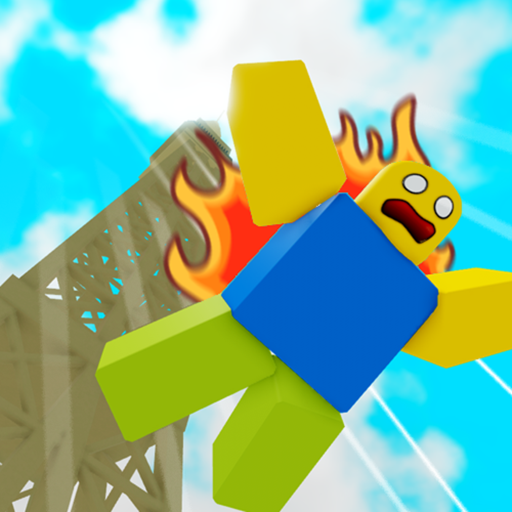 Jump off a tower and blow up