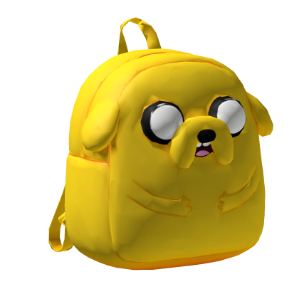 Jake Golden Puppy Backpack Roblox item