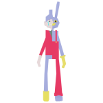 Jax half becoming bunny