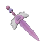 Heart Pink Sword