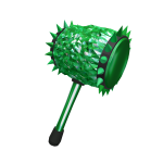 Emerald Spiky Hammer