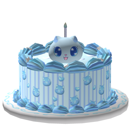DJZZZ 𑄝੭ Birthday Kitty Cake
