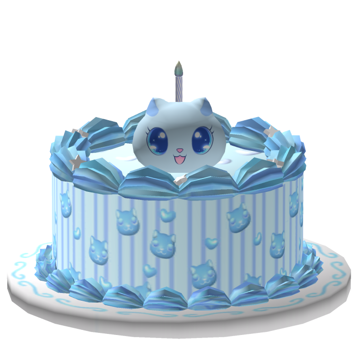 DJZZZ 𑄝੭ Birthday Kitty Cake