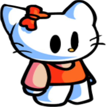 Hello Kitty (Hell On Kitty, Idle) Roblox decal