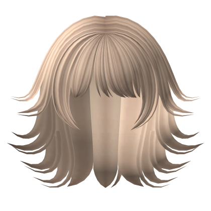 Wispy Rockstar Girl Hair in Blonde Roblox item