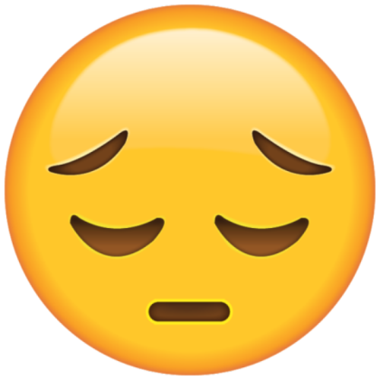 Sad_Face_Emoji_large Roblox decal