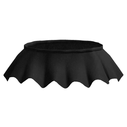 cutesy black skirt Roblox item render