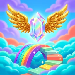 Rainbow Sky Obby: 500 Stages icon