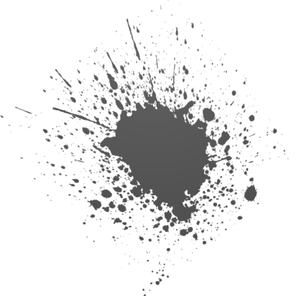 Blue paint splotch turned grey Roblox decal