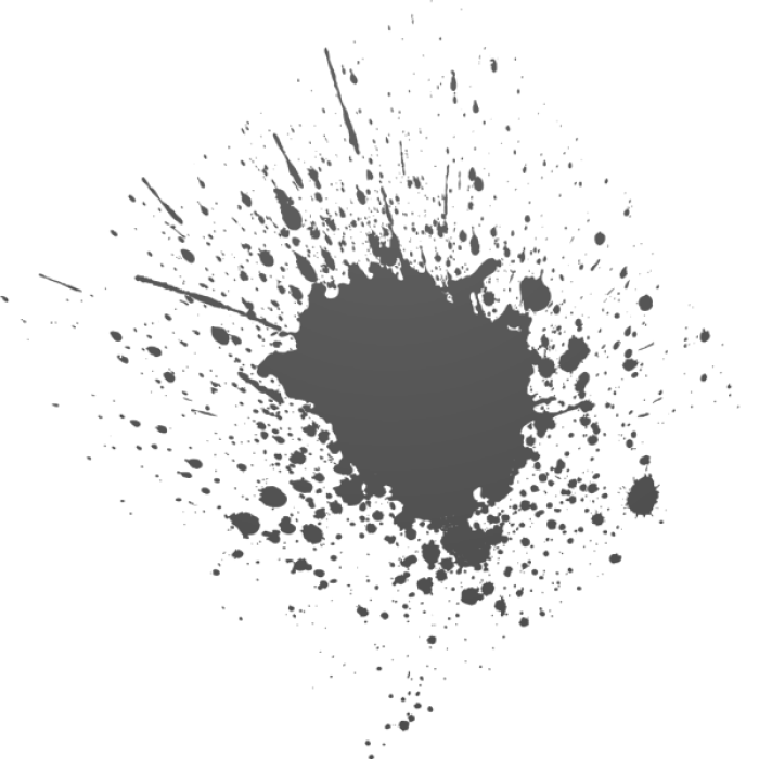 Blue paint splotch turned grey Roblox decal