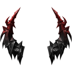 Red Warlord Horns