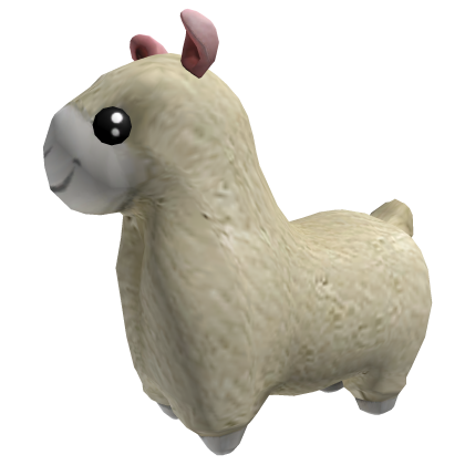 From the Vault: Alpaca Plushie Roblox limited item for sale on Gamixie