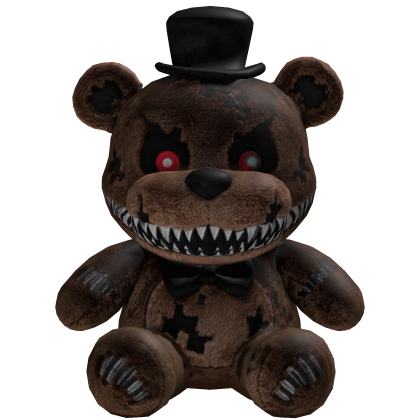 Pelúcia Nightmare Freddy Cabeça